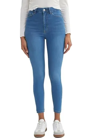 DeFacto Damen Jean - Stilvolle Hosen modische Jeggings und Bequeme Jeanshose für Frauen Jeans und Hose für Damen