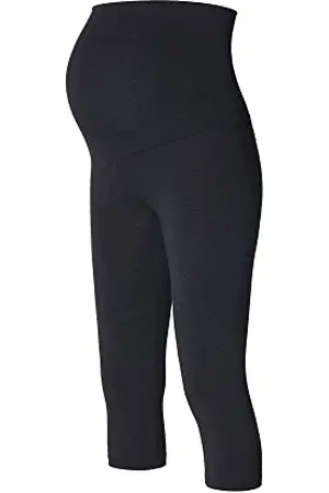 ESPRIT Damen Over The Belly Capri Leggings, Blau-485, XS/S
