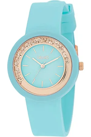 Liu Jo Damen Analog Quarz Uhr mit Silikon Armband TLJ2205