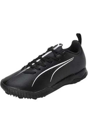 PUMA Ultra 5 Play TT Jr Soccer Shoe, Black White, 34.5 EU