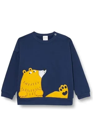 Green Cotton Bear Sweatshirt Baby