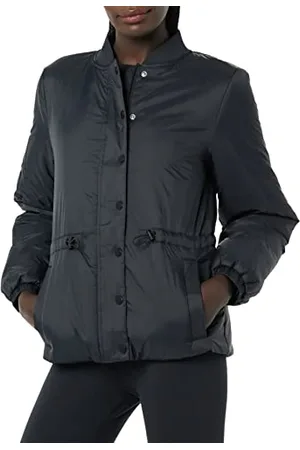 Amazon Damen Bomberjacke mit gepolsterter Taille, , XS