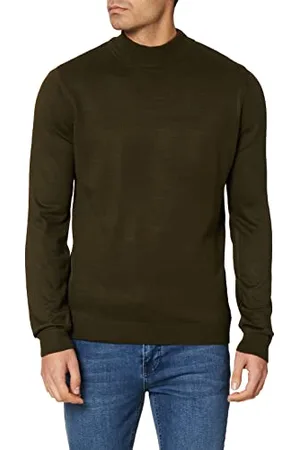 Koton Men Basic Knitwear Sweater Half Turtleneck Long Sleeve