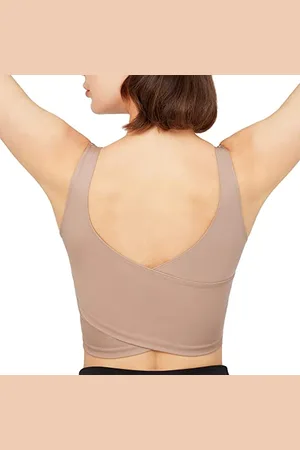 LOS OJOS Damen Cropped Sport-BH, , XS EU