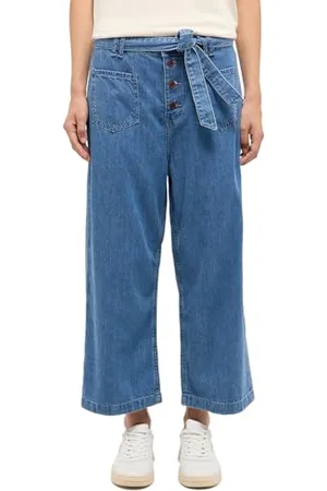 Mustang Damen Jeans Hose Style Marty Culotte