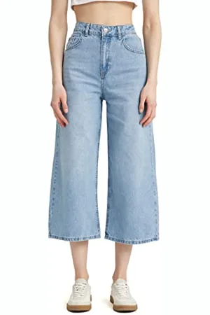 DeFacto Damen A3484ax Pants, Blau, 36 EU