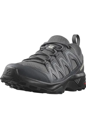 Salomon X Braze Damen Outdoorschuhe, Hiking-Basics, Sportliches Design, Vielseitiger Einsatz, Pewter, 41 1/3