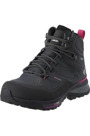 Jack Wolfskin Damen Force Striker Texapore MID W Wanderschuh, Phantom/pink, 43 EU
