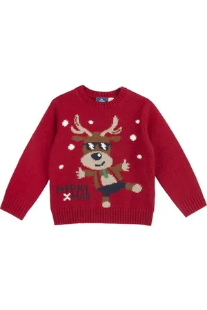 chicco Chico Unisex Kinder Weihnachtsstrickpullover Hose, , 12M