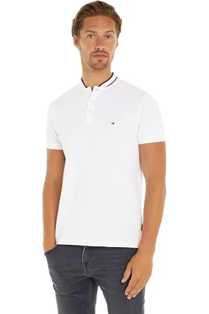 Tommy Hilfiger Herren Poloshirt Kurzarm Mao Tipped Slim Fit, , XL