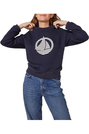 Petit Bateau A0B8I Langärmeliges Sweatshirt Damen L