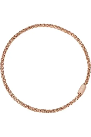 Breil Damenhalskette Element Medium Wave aus der Kollektion MAGNETICA SYSTEM TJ2935 - Damenschmuck, Kette ist veränderbar und mit anderen Stücken der Kollektion kombinierbar - Stahl/Roségold, 45 cm
