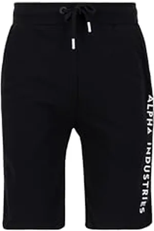 Alpha Industries Herren AI Sweat Short Bermuda, Black, XL