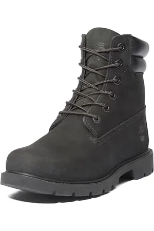 Timberland Damen Linden Woods WP 6 Inch Fashion Boot, Black, 39.5 EU Weit