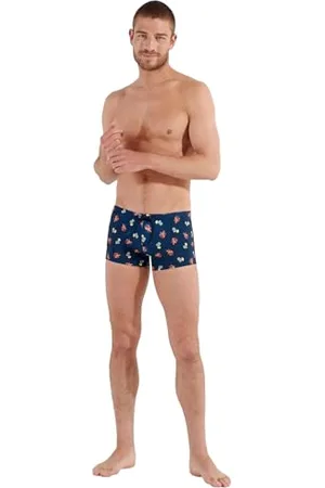 Hom Herren Badehose Beach Club Swim Trunks, , 48