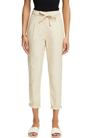 ESPRIT Damen 044EE1B345 Hose, , 40W x 32L