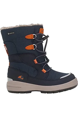 Viking Haslum High GTX Warm Sport Shoes, Navy/Rust, 33