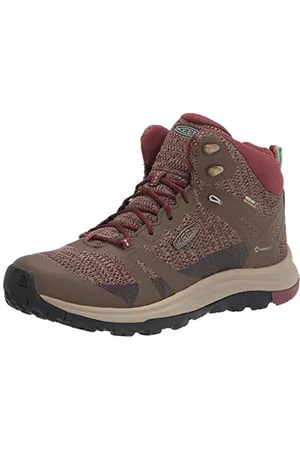 Keen Damen Terradora 2 Mid Waterproof Wanderstiefel, Canteen/Andorra, 38 EU