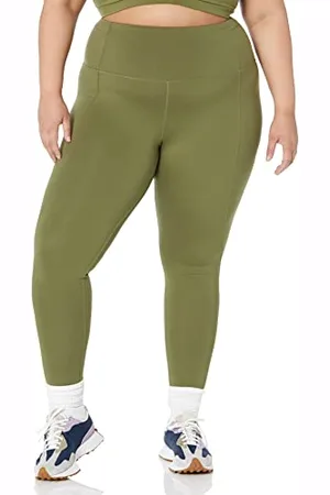 Amazon Damen Build Your Own Leggings mit hoher Taille in voller Länge (erhältlich in Übergröße) (zuvor Core 10), , 3XL Große Größen