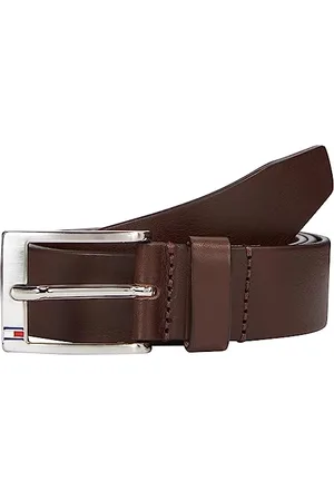 Tommy Hilfiger Herren Gürtel New Aly Belt Ledergürtel, , 85 cm