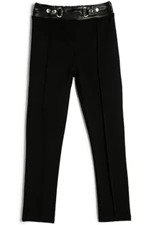 Koton Girls Leggings Belt Detail Elastic Waist