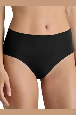 Calida Natural Skin Seamless-Midi-Slip Damen, nahtlos, temperaturausgleichend und schnelltrocknend