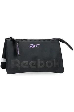 Reebok Linden Kulturtasche Drei Fächer Schwarz 17,5x9,5x2 cm Polyester