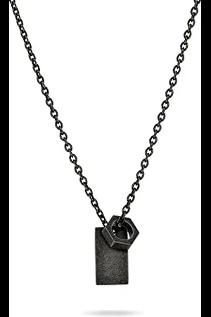 Fynch-Hatton Halskette FHJ-0017-N-65 Edelstahl Antik