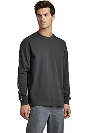 G-Star RAW Herren Lightweight Logo Tape Sweatshirt