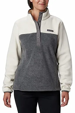 Columbia Damen Benton Springs 1/2 Snap Pullover Fleece-Jacke, , 1X