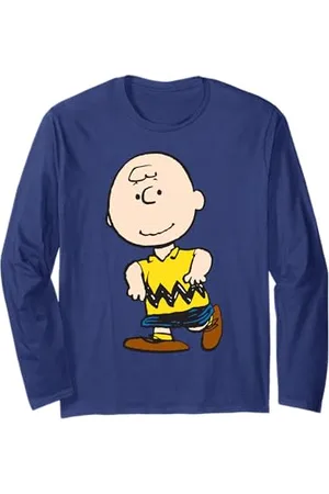 Peanuts Erdnüsse Charlie Brown Langarmshirt