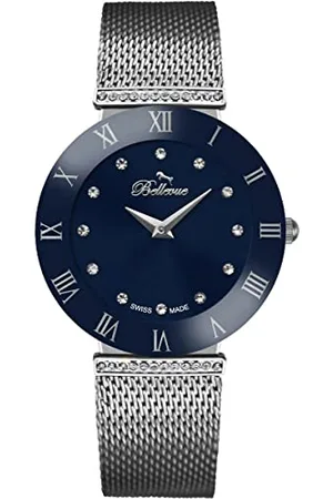 BelleVue Damen Analog-Digital Automatic Uhr mit Armband S0367672