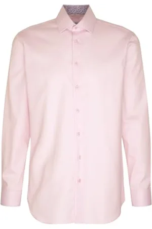 Seidensticker Herren Business Hemd, Pink, 40