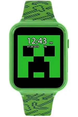 Minecraft Smartwatch mit Kamerafunktion, MIN4045ARG, , Riemen