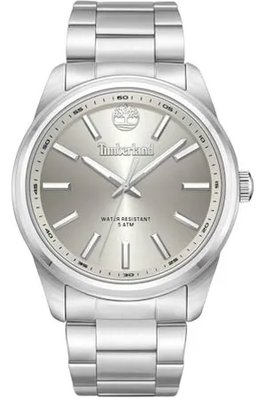 Timberland Herren Analog Quarz Uhr mit Edelstahl Armband TDWGG0030001