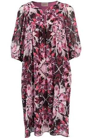 Cartoon Damen Casual-Kleid mit Print ,40
