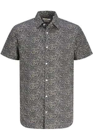JACK & JONES JACK&JONES Herren Jprblasummer Print Shirt S/S Aw24 Freizeithemd, , L