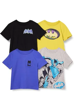 Amazon DC Jungen Kurzärmelige T-Shirts, 4er-Pack, , 3 Jahre