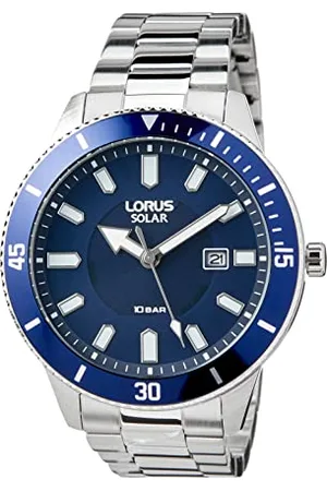 Lorus Herren Analog Quarz Uhr mit Metall Armband RX313AX9
