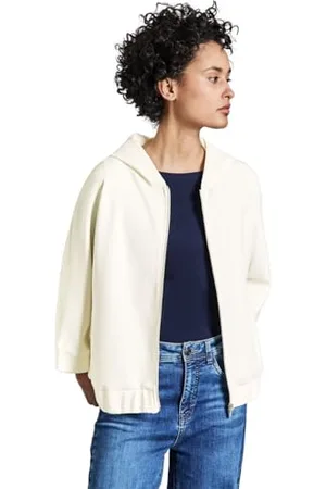 Street one Damen A322804 Silk-Look Hoodie Jacke, , 34 EU