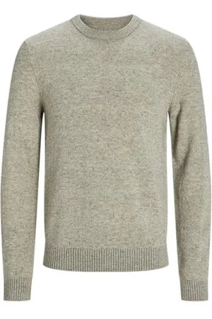JACK & JONES JACK&JONES Herren JPRCCLAMBSWOOL Knit Crew Neck LN Strickpullover, , Large