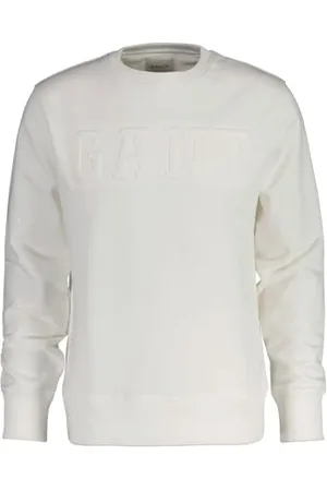 GANT Herren Embossed C-Neck Sweat Sweatshirt, , XXXL