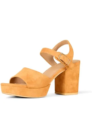 Amazon Damen Sandale mit Plateauabsatz, , 41 EU