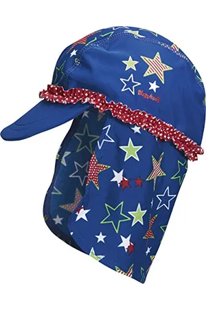 Playshoes Mädchen UV-Schutz Sterne Mütze, , Small (Herstellergröße: 49cm)