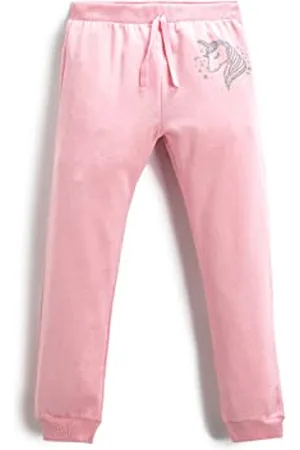 Koton Girl Unicorn Printed Jogger Sweatpants Elastic Waistband