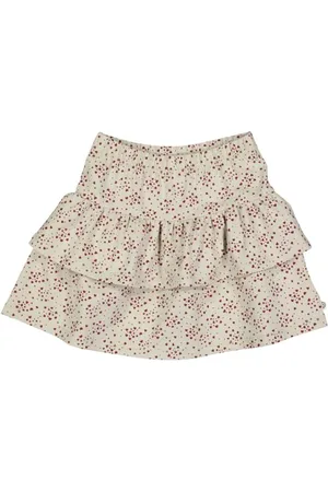 Müsli By Green Cotton Mädchen Love Skirt, Soft Green/Cabernet, 104 EU