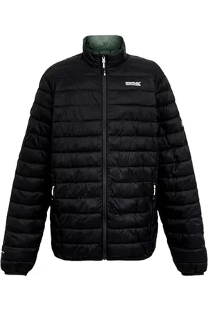 Regatta Herren Jacke Wanderjacke Outdoorjacke Steppjacke Hillpack II, Farbe:Schwarz, Artikel: , Größe:XL