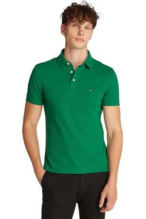 Tommy Hilfiger Herren Poloshirt Kurzarm 1985 Slim Fit, , S