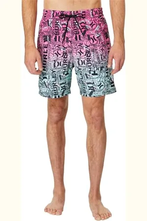 Hurley Herren 25TH S1 Cannonball Volley 17" Boardshorts, Black, S