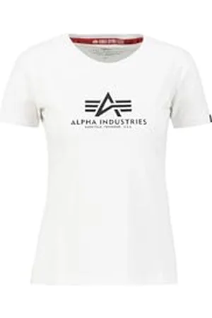 Alpha Industries Damen New Basic T Wmn T-Shirt, White, XS